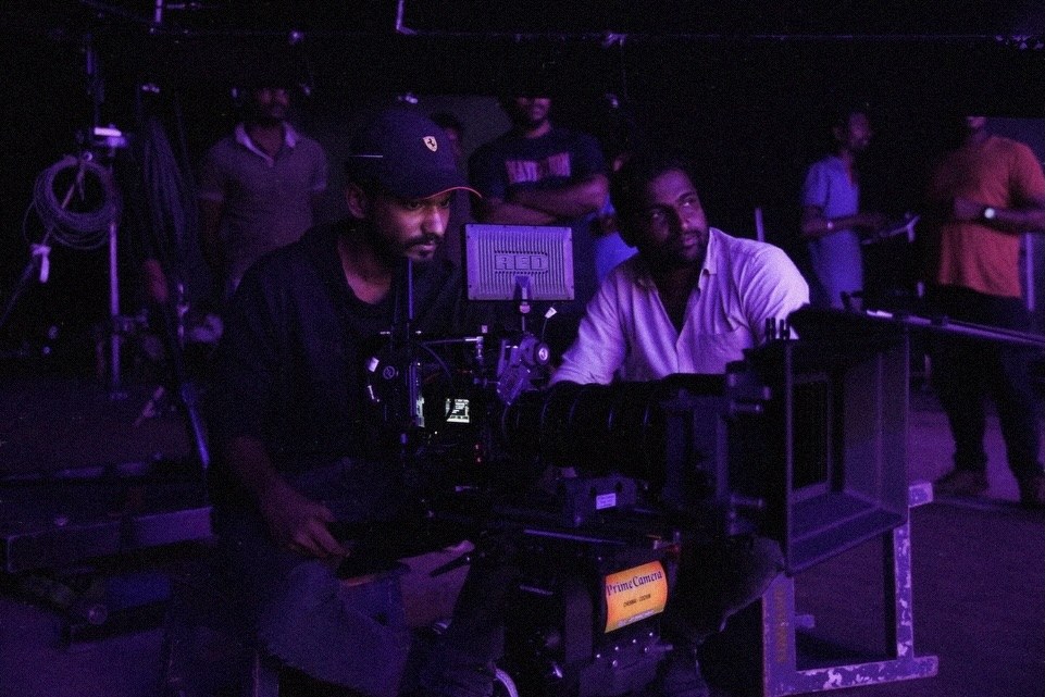 Production camera and lighting setup